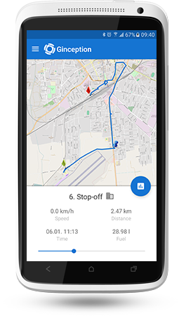 GPSmart mobile application Innoid Mobile portfolio